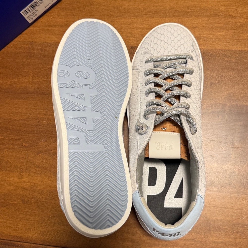 NWB P448 John sneakers in margot, size 40